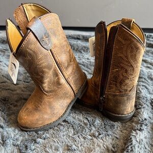 New With Tags Smoky Mountain Brand Leather Toddler Boots